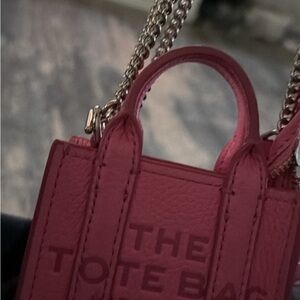 Marc Jacobs Pink Leather Tote